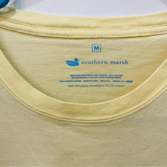 Southern Marsh Men’s t shirt yellow size Medium - Picture 7 of 7